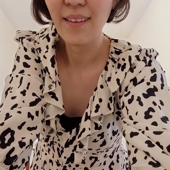 ZARA animal print top XS - Picture 7 of 11